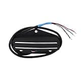 FLEOR Alnico 5 TL Pickup Hot Dual Rail Humbucker Bridge Pickup 9-10K