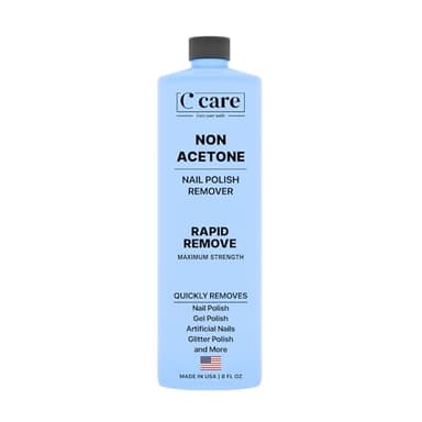 Gentle Touch Non-Acetone Nail Polish Remover | Nourishing Formula | Professional Quality | Rapid Remove | Non-Drying | 8 Fl oz