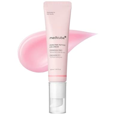 medicube Eye Serum with Salmon DNA PDRN & Pink Peptides | 99% Purity Retinol for Fine Lines | PDRN & Niacinamide for Uneven Skin Tone | Korean Skincare, 1.01 fl.oz