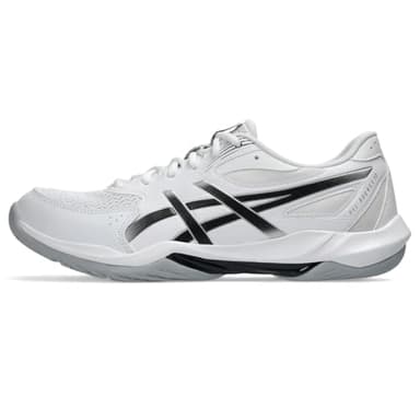 ASICS Men's Gel-Rocket 12 Volleyball Shoes, 10, White/Black