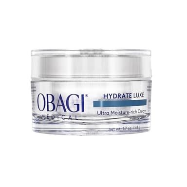 Obagi Hydrate Luxe Ultra-Rich Moisturizer – Night Face Cream Intensely Hydrates & Rejuvenates Complexion – Non-Comedogenic Skincare for Dry, Sensitive, or Aging Skin – 1.7 Oz
