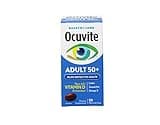 Ocuvite Eye Vitamin & Mineral Supplement, Contains Zinc, Vitamins C, E, Omega 3, Lutein, & Zeaxanthin, Bausch & Lomb Ocuvite Adult 50+ Eye Vitamin & Mineral Softgels, 50 Count (Packaging May Vary)