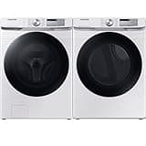 Samsung WF45B6300WPR White Smart Front Load Washer/Dryer Pair