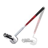 DGPCT VR Golf Club Attachment Compatible with Meta Oculus Quest 3S/3/2 Right Controller, Adjustable Length Golf Club for Quest 3S, 90 Degree and Keep Tracking Aluminium VR Golf Club Handle