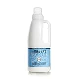 MRS. MEYER'S CLEAN DAY Liquid Fabric Softener, Infused with Essential Oils, Paraben Free, Rain Water Scent, 32 oz (32 Loads)