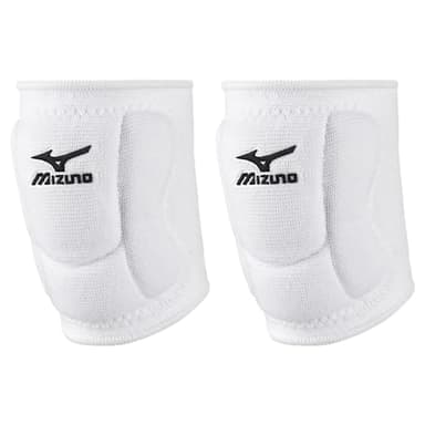 Mizuno LR6 Volleyball Kneepad, White, Medium