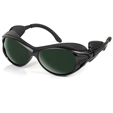 Dubofu Red Light Therapy Glasses, IPL Laser Safety Glasses 200-2000nm for Laser Hair Removal and Red Light Therapy, infrared light therapy