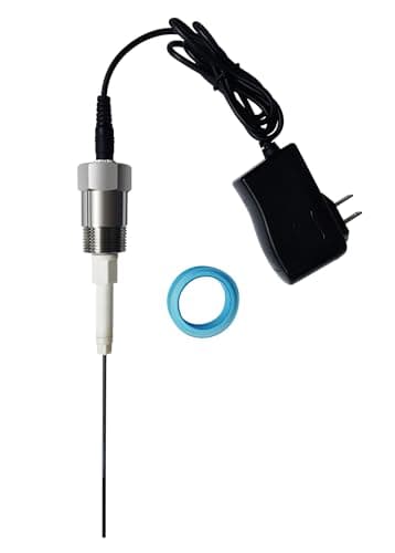 Powered Titanium Anode Rod, Hex-Head Style Electrical Anode Rod, Replace Magnesium or Aluminum/zinc anodes, Electric Hot Water Heater Anode Rod, Eliminate Odors (for 40-80 Gallon Tank)