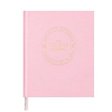 &And Per Se Wellness Journal – 91-Day Guided Self Care & Mental Health Planner | Track Sleep, Diet & Goals with Lay-Flat Hardcover | Gift-Ready, Undated (Blush)