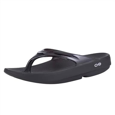 OOFOS OOlala Recovery Sandal, Black - Women’s Size 8