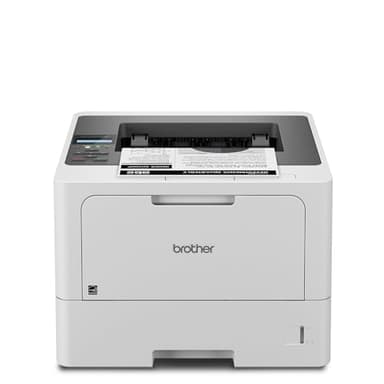 Brother HL-L5210DW Business Monochrome Laser Printer with Duplex Printing, Versatile PaperHandling, Wireless and Gigabit Ethernet Networking, and Mobile Printing, Works with Alexa