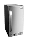 Frigidaire 3 Cu Ft Capacity built in fridge, under counter, frost free, Stainless Steel