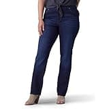 Lee Women's Plus Size Relaxed Fit Straight Leg Jean, Niagara, 20