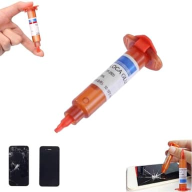 Fix Cracked Cell Phone Screen Glue Phone Glass Repair Kit Touch Screens Repaired Glues Adhesive Glues for Cell Phones Screen Repai (1)