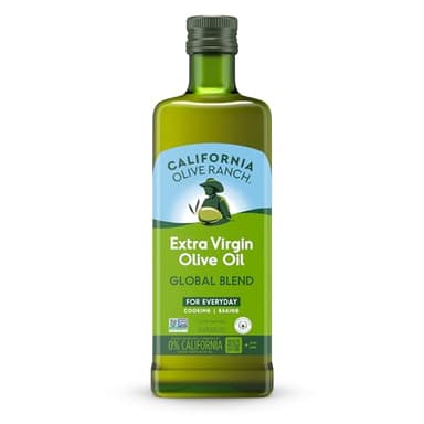 California Olive Ranch, Global Blend Medium Extra Virgin Olive Oil, 1L (Pack of 1)
