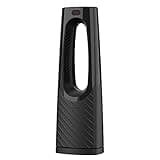 Lasko Oscillating Bladeless Ceramic Tower Space Heater for Home with Enhanced Safety, Adjustable Thermostat, Timer and Remote Control, 38.05 x 9.19 x 7.0, Black, 1500W, CW210