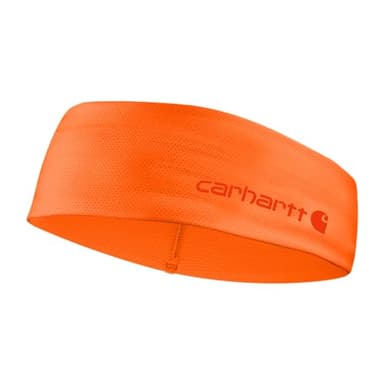 Carhartt Unisex-Adult Force UPF Lightweight Headband, Brite Orange, One Size