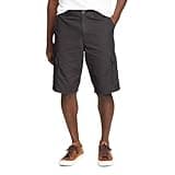 Eddie Bauer Men's Timberline 2.0 Ripstop Cargo Shorts, Dark Smoke, 32