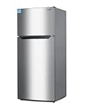 BLACK+DECKER BCRK43B Compact Refrigerator Energy Star Single Door Mini Fridge with Freezer, 4.3 Cubic Ft., Black