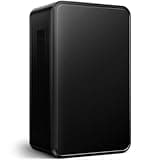 Dehumidifier, Dehumidifiers for Home, 120 OZ Water Tank Dehumidifier, (1000 sq.ft) Dehumidifier with Humidity Display, Timer Dehumidifier for Basement, Drain Hose Dehumidifier,Black