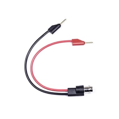 BOCEUC BNC Test Leads, BNC (F) to Stackable Pin Tip Plugs, Test Lead Breakout Cable for Multimeter