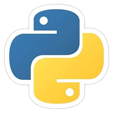 Python Computer Programing Vinyl Sticker