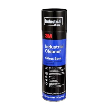 3M Industrial Cleaner and Degreaser, Citrus Base, Net Wt 18.5 oz, Removes Sticky Residue, Dirt, Grease, Grime, Tar, Oil and Ink in Seconds, Non-Corrosive