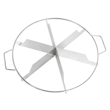 6 Slices Pie Cutter Cookie Cutters Pizza Cutters Stainless Steel Side-Handles Kitchen Tools