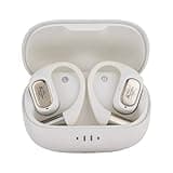 Linsoul Kiwi Ears Attiva OWS Wireless Earbuds, Open Ear Bluetooth 5.4 Headphones with ANC Noise Cancellation, 200H Playtime, IPX5 Sweat and Water Resistant for Workout Running (White)
