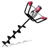 DC HOUSE 1500W Electric Post Hole Digger Earth Auger Hole Digger Auger Digging Tools Auger with 6"" Digging Auger Bit Set with Reverse Function, Prune