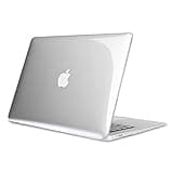 Fintie Case for MacBook Air 13 Inch - Fits Previous Generations A1466 / A1369 (Not Fit MacBook Air 13 with Touch ID A2337 (M1) / A2179 / A1932), Slim Snap On Hard Shell Protective Cover, Crystal Clear