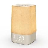 Wkzay White Noise Sound Machine: 30 Soothing Sounds, Sunrise Alarm Clock for Gentle Wake Up, Adjustable Volume & Night Light, Timer, Ideal for Adults, Kids and Babies - Easy to Sleep, Relax, Focus
