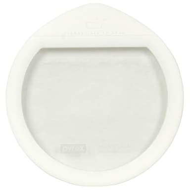 Pyrex OV-7402 Ultimate 7 Cup White Glass Food Storage Replacement Lid - Made in USA