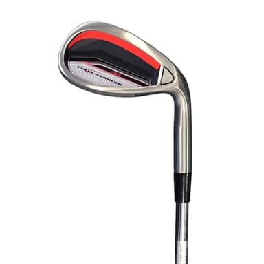 Tour Striker Pitching Wedge RED Stripe - 15th Year Anniversary Limited Edition - Golf Training Tool Aid Equipment - True Temper Uniflex, 433 Stainless Steel - Right Hand