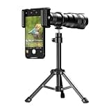 APEXEL 36X Telephoto Lens Kit for Smartphone, Magnification Phone Lens with Universal Clip Attachment, HD Magnifier Photography Lens for iPhone Android Phone (Fits for Almost All Phone)