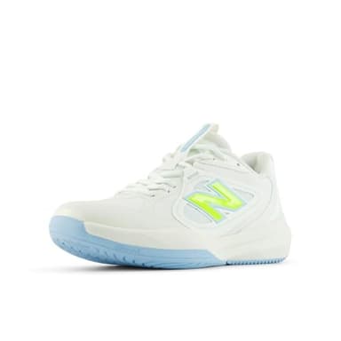 New Balance Women's FuelCell 796v5 Pickleball Pickleball Shoe, Sea Salt/Cloud Blue, 7.5