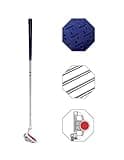 Junior Golf Putter Stainless Steel Kids Putter Right Handed for Kids Ages 9-12(Red Head+Blue Grip, 29inch,Age 9-12)