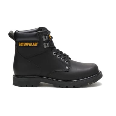 Cat Footwear mens Second Shift Work Boot, Black, 10 US