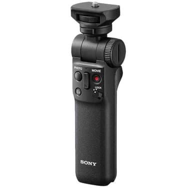 Sony Wireless Bluetooth Shooting Grip and Tripod for still and video, ideal for vlogging (GP-VPT2BT), Black, 3.38 x 3.13 x 8.5 inches