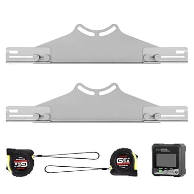 PHATRIP Toe Alignment Tool Toe Plates Wheel Alignment Tool Automotive with 2 Tape Measures and 1 Digital Angle Finder Provides Accurate Fast Wheel Alignment Measurements for Car, ATV, UTV
