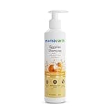 MAMAEARTH Eggplex Shampoo with Egg Protein & Collagen | Strengthens Hair & Adds Shine | Gentle Scalp Cleanser for Dry Damaged & Frizzy Hair | 8.45 Fl Oz (250ml)