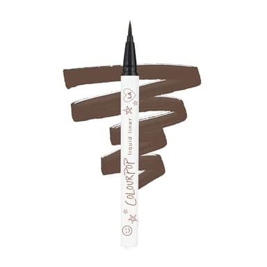 ColourPop BFF Liquid Liner - Precision Felt Tip Liquid Eyeliner Pen - High-Pigment & Buildable Colored Eyeliner with a Transfer Resistant Formula - Grande (0.02 oz)