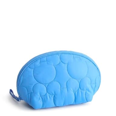 Vera Bradley Women's Disney Featherweight Mini Dome Cosmetic Makeup Bag, Super Sonic, One Size