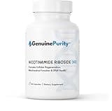 GenuinePurity Liposomal NR 300mg Nicotinamide Riboside Supplement | Advanced NAD Boost for Cellular Energy and Mitochondrial Function | Gluten Free, Vegan, USA Made, Non-GMO | 60 Capsules