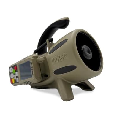 Icotec Atom | Electronic Predator Call | 300 Yard Remote Range | 200 Sounds Included | Coyote, Fox, Crow, Hog Hunting Call