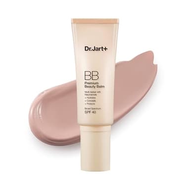 Dr.Jart+ Premium BB Korean Tinted Moisturizer with SPF 40 and Niacinamide | bb cream | Skin Tint | Korean Makeup, Fair-Light, 1.35 Fl Oz
