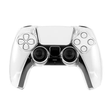 PS5 Controller Case Cover Protective Case for PS5 Controller Clear PC Cover Ultra Slim Transparent Clear Protector for Gamepad