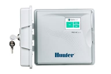 Hunter Hydrawise PRO-HC 12-Station WiFi Smart Sprinkler Controller, Outdoor Irrigation Timer with Touchscreen Weather-Based Scheduling