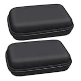 OSALADI 2pcs Multi Functional EVA Digital Product Storage Bag Shockproof Mobile Hard Drive Case Color 14x10x4cm Data Cable Container USB Cable Storage Box Portable Organizer