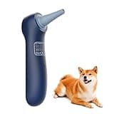 Pet Thermometer for Dogs and Cats, Measure Temperature in 1 Second, 20 pcs Pet Swabs Included (Blue)